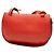 Borsa a tracolla Chloé Georgia con doppia patta Rosso - vista 2