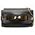 Bolso bandolera con cadena Chloé Chloe ELLE Negro Dorado