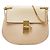 Chloé Chloe Drew Medium Chain Shoulder Bag Rosa Beige