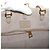 Borsa Tote Louis Vuitton Onthego MM Multicolore Monogramma - vista 7