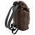 Mochila Louis Vuitton Monogram Macassar Zack Castaño Negro Monograma - vista 3