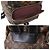 Mochila Louis Vuitton Monogram Macassar Zack Castaño Negro Monograma - vista 8