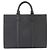 Sac à main Louis Vuitton Monogram Taurillon Sac Plat Noir Monogramme - vue 2