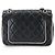 Bolsa de Ombro com Corrente Chanel Matelasse Preto Branco - vista 3