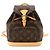 Louis Vuitton Mini Montsouris Monogram Backpack Brown