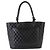 Borsa tote grande Chanel Cambon Line Nero - vista 2