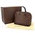 Louis Vuitton Alma PM Damier Handtasche Braun Damier ebene - Ansicht 2