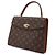Borsa Louis Vuitton Monogram Malesherbes Marrone Monogramma - vista 9