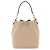 Louis Vuitton Lock Me Bucket Handtasche Grau - Ansicht 2