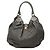Louis Vuitton Gray Monogram Mahina L Marrom Cinza antracite