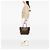 Louis Vuitton Brown Damier Ebene Neverfull MM Marrone - vista 6