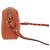 Prada Orange Vitello Daino Soft Crossbody Arancione - vista 9