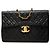 Chanel Black Maxi XL Classic Lambskin Single Flap Nero