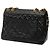 Chanel Black Maxi XL Classic Lambskin Single Flap Nero - vista 2