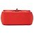 Chanel Orange Mini Square Classic Lambskin Single Flap Rot - Ansicht 3