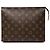 Louis Vuitton Brown Monogram Toiletry Pouch 26 Castaño