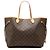 Louis Vuitton Brown Monogram Neverfull GM Marrone
