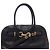 Borsa Satchel Miu Miu Aventure Piccola in Nappa Nera Nero - vista 11