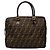 Borsa business Fendi in tela Zucca marrone