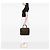 Borsa business Fendi in tela Zucca marrone - vista 6