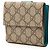 Cartera compacta Gucci Beige GG Supreme - vista 2
