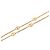 Autre Marque Collana a catena a corda Dior Gold placcata oro CD Station D'oro - vista 2