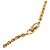 Autre Marque Collana a catena a corda Dior Gold placcata oro CD Station D'oro - vista 4