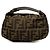 Fendi Mini Zucca Canvas Handtasche Braun