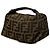 Fendi Mini Zucca Canvas Handtasche Braun - Ansicht 2
