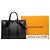 Louis Vuitton Black Monogram Eclipse Sac Plat Horizontal Zipper Preto - vista 7
