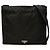 Prada Borsa Crossbody in Tessuto Nero con Chiusura a Zip