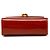 Salvatore Ferragamo Borsa a catena Mini Patent Gancini Lock Ferragamo Marrone - vista 3