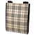 Borsa a tracolla Burberry Beige House Check Canvas - vista 2