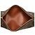 Louis Vuitton Brown Monogram Trousse Ronde Pencil Case 20 Castaño - vista 4