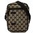 Borsa a tracolla Gucci in tela GG beige