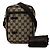 Borsa a tracolla Gucci in tela GG beige - vista 7