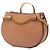 Borsa Satchel Pixie Signature Chloé in vitello e camoscio marrone Mini - vista 2
