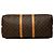 Louis Vuitton Brown Monogram Keepall Bandouliere 55 Braun - Ansicht 3