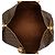 Louis Vuitton Brown Monogram Keepall Bandouliere 55 Braun - Ansicht 4