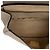 Chloé Mini Borsa a Tracolla Drew in Pelle di Agnello Martellata Marrone Taupe - vista 4