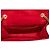 Autre Marque Saint Laurent Red Small Grain de Poudre Betty Crossbody Rosso - vista 4