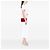 Autre Marque Saint Laurent Red Small Grain de Poudre Betty Crossbody Rosso - vista 6