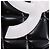 Chanel CC runde Vanity Bag aus schwarzem Lackleder gesteppt - Ansicht 7