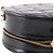 Chanel CC runde Vanity Bag aus schwarzem Lackleder gesteppt - Ansicht 9