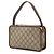 Borsa Gucci Beige Small GG Supreme Web Ophidia Top Handle Bag - vista 2