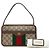 Borsa Gucci Beige Small GG Supreme Web Ophidia Top Handle Bag - vista 7