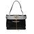 Borsa a mano Valentino VRing media in vitello liscio nero