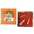 Foulard di seta Hermès Red Cannes et Pommeaux 90 Rosso - vista 8