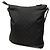 Borsa a tracolla Gucci in nylon GG nero con Web - vista 2