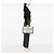 Céline Clutch Celine in tela bianca con logo Bianco Bianco sporco - vista 6